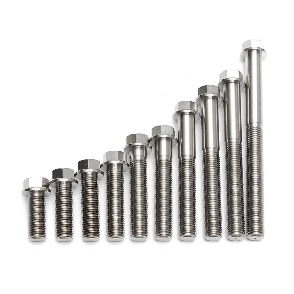 M12 x 1.25 x 90 mm Titanium Ti Screw Bolt Socket Allen /& Hexagon Hex Flange Head