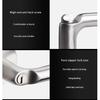304 Stainless Steel Fire Door Fire Door Lock With Key Three-lever Handle Lock Replacement Ball Lock Bathroom Keyless Door Lock