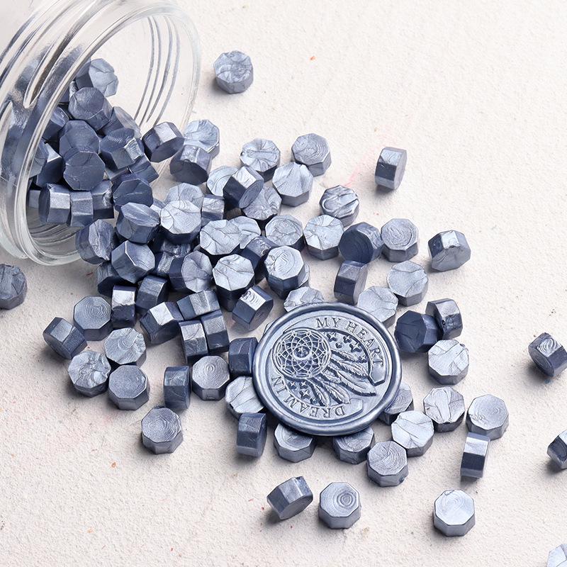 Boom Boom Rabbit Retro Metallic Sealing Wax Granules for Wedding Invitations & Envelopes - High Gloss Stamp Wax Seal.