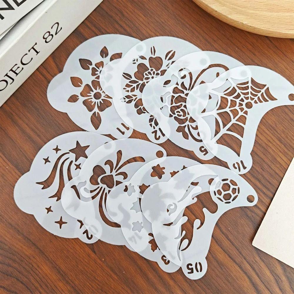 Assorted Designs Body Art Stencils Hollowed Design DIY Makeup Tools  DIY Makeup