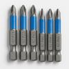 Blue S2 Steel Non-slip Magnetic Phillips Hex Bit Set