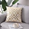 Golden Pillow Cover 45x45CM Pillowcase Comfortable Geometric Cushion Cover  Home