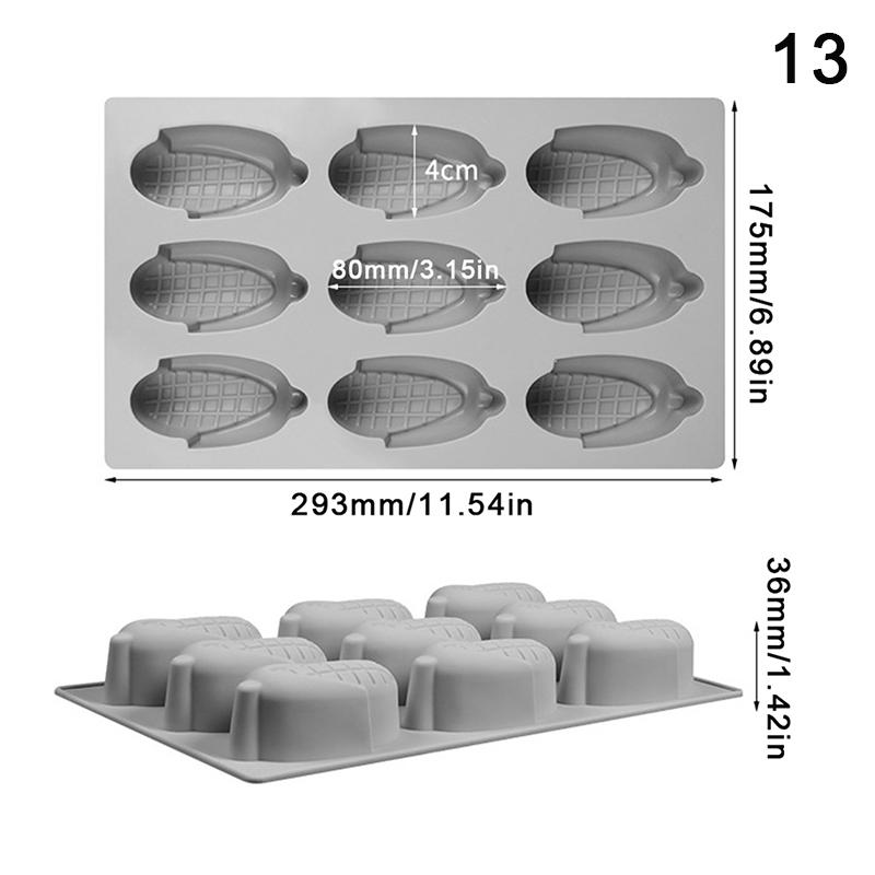 1 Stuks Ananas Peer Perzik Fruit Serie Taart Siliconen Vorm Mango Sinaasappel Bakken Mousse Vorm Aardbei Franse Dessert Mousse Vorm