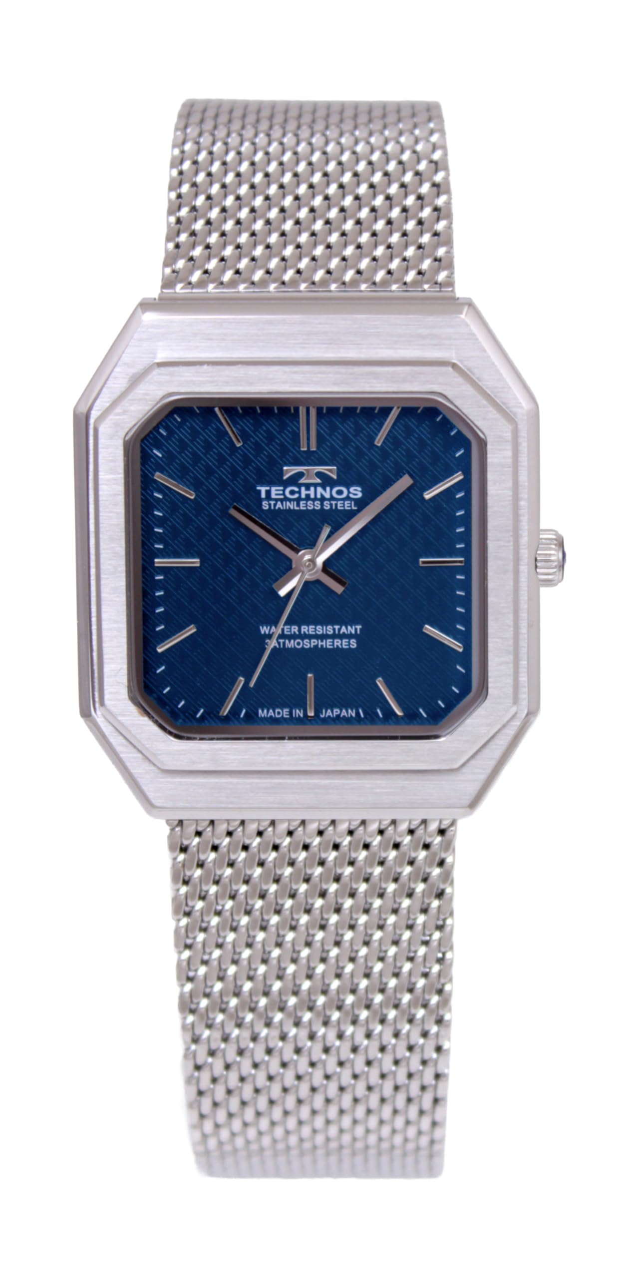 

TECHNOS 3 Made in T9C47SN [TECHNOS] Watch, Hands, Japan, синій