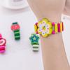 Watch Toy Kids Toddler Wristband Wooden Band Toys Bracelet Children Wood Pretend Fake Wristwatch Crafts Educational S Party