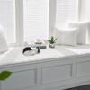 Yilanmeitu Plush Window Sill Cushion - Thick, Machine-Washable Tatami Mat for Bedroom & Balcony.