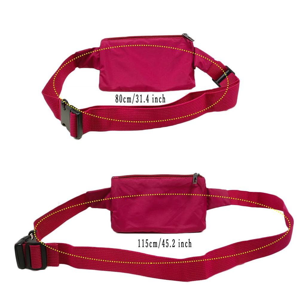 Multifunktionale Hüft-Körper-Hüfttasche für und Rote Tasche, Klein, Leicht, Schlank, Tasche, Laufen, Reisen, Wandern, Gehen, Arbeit, Mehr,
