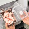 Kühlschrank Fleisch Lebensmittel Aufbewahrungsbox 304 Edelstahl Lebensmittel Aufbewahrungsbehälter Stapelbar Küche Versiegelt Quadratisch Frischhaltebox