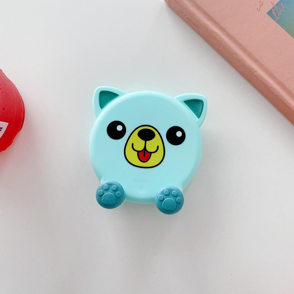 1pc Cartoon Mobile Phone Bracket Lifting Folding Bracket Flat Universal Multifunctional Desktop Lazy Bracket Phone Holder