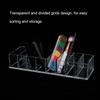 Transparent Compartment Acrylic Makeup Cosmetic Holder Storage Box Case Jewelry Organizer