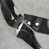 Gloss Black Or Carbon Look Car Front Bumper Lip Splitter For BMW 1 Series E82 E88 2008-2013 Bumper Canard Lip Splitter Body Kit