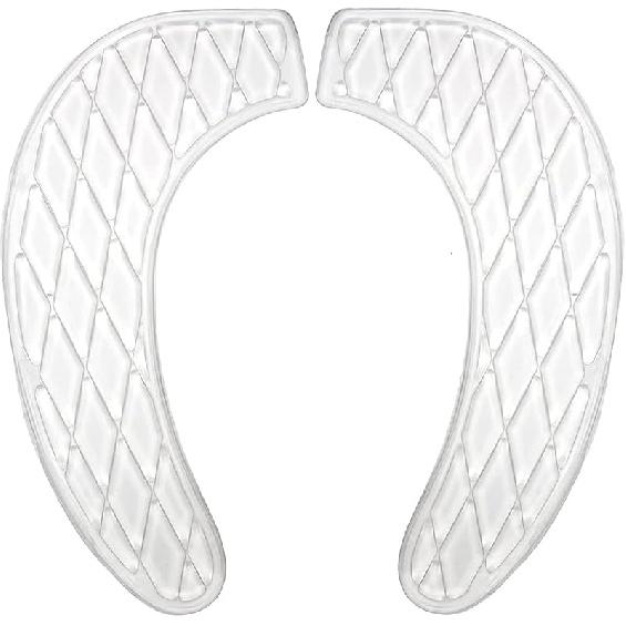 Gel Toilet Seat Cushion Washable Toilet Seat Cover,Tank Lid Covers Pads, Gel Toilet Seat Cushion Cover Pad for Bathroom Travelling (Blue)