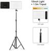 11inch 11inch LED Video Light Panel EU Plug 1111K-6111K Photography Lighting Remote Control For Live Streaming Photo Studio Lamp