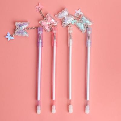 Schmetterling Anhänger Unterschrift Stift Schreiben Reibungslos Kugelschreiber Kawaii Neutral Gel Stifte Schule