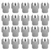 Pack Of 20 Heavy Duty Stainless Steel Picture Hangers For Drywall Reusable Wall Hook Claws for Photo Poster Painting