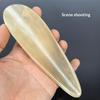 1Pcs Natural Buffalo Horn No Stress Guasha Massage Tool Acupuncture Spa Therapy Gua Sha Massager Scraping Board Beauty Tools