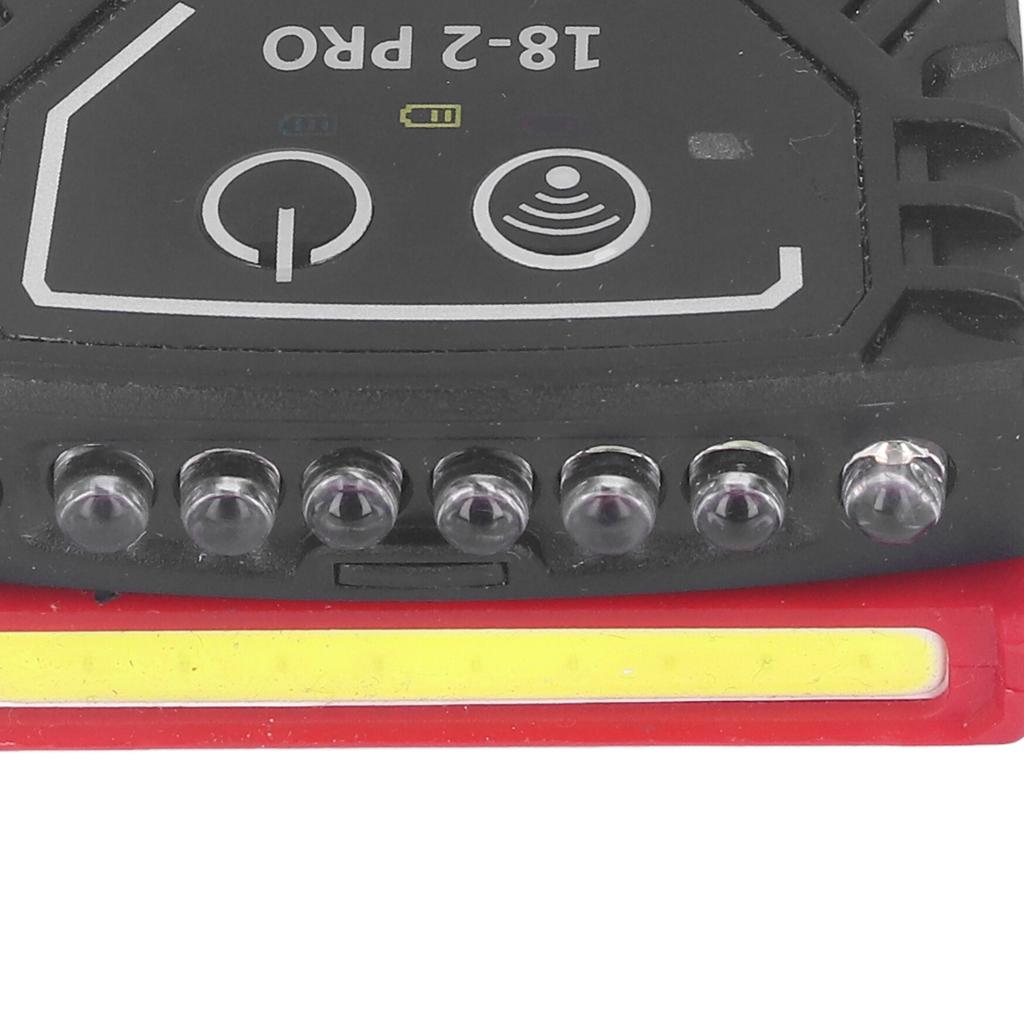 LED Head Light Rechargeable Waterproof Bright Motion Sensor Head Lamp for Camping Cycling Running