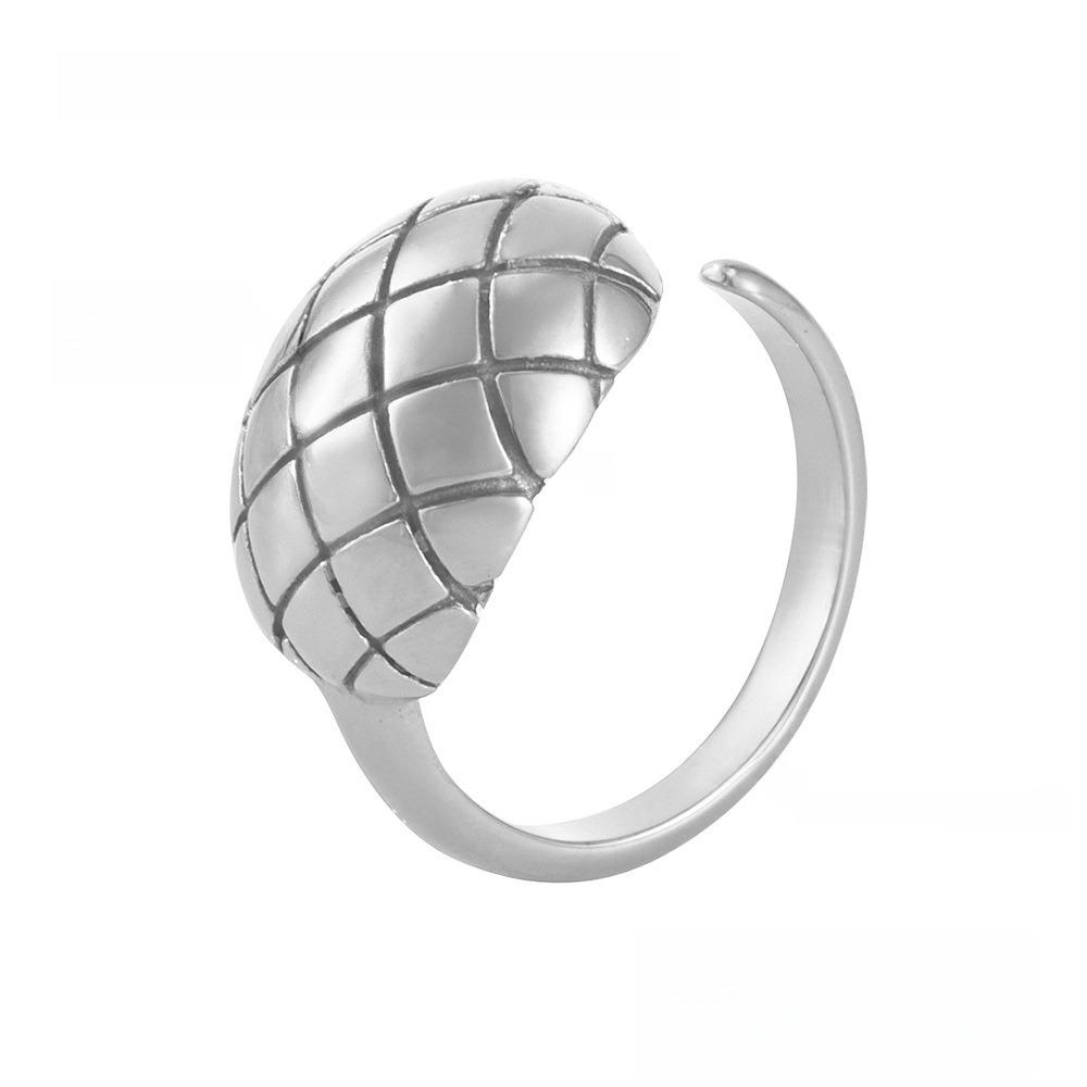 Aesthetic Pineapple Ring Zinc Zinc Alloy Fruit Ring Trendy Ananas Ring  Overlay