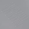 10Pcs Hearing Aid Tube R Type Replacement BTE Earmold Hearing Aid Tubes for Most Hearing Aids