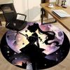 1pc Sailor Moon Office Round Area Rug,  Under Office Chairs Bedroom Living Room Home Decor a0926166