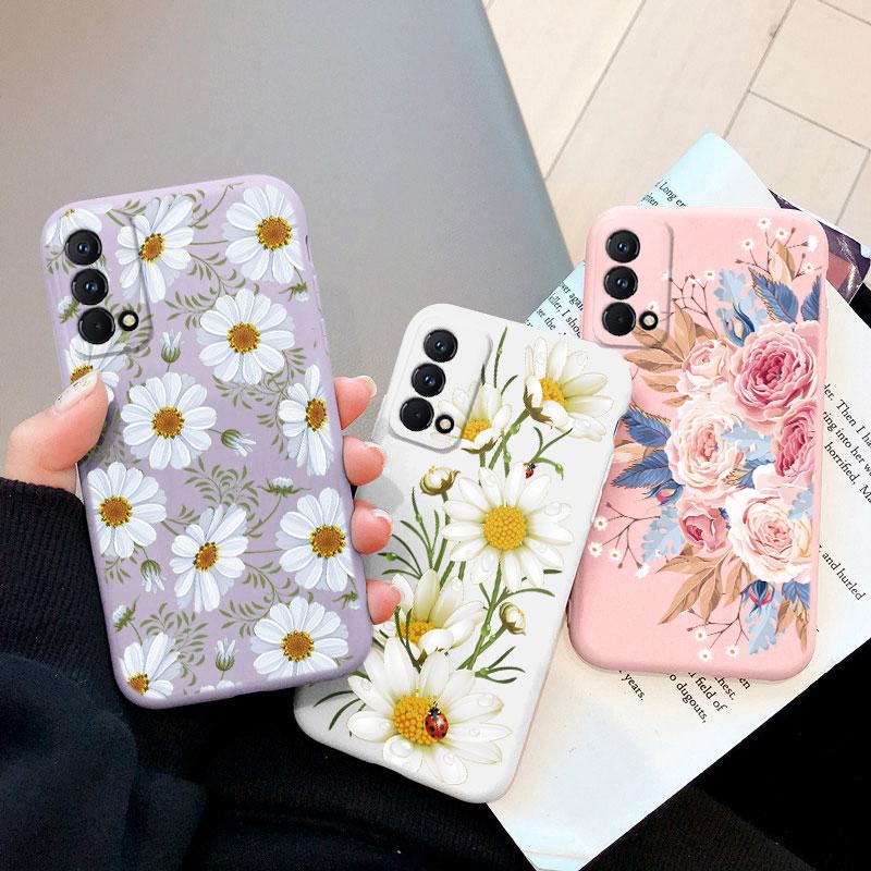 

Чехлы для телефонов Vintage Flowers Leaves Plant Rose для Realme Q3 Pro Carnival GT Master Fundas из силикона, защитный противоударный чехол с принтом из мягкого ТПУ GT Master