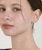 Tatiana (Silver 925) Oval Gem Earrings Ec3267