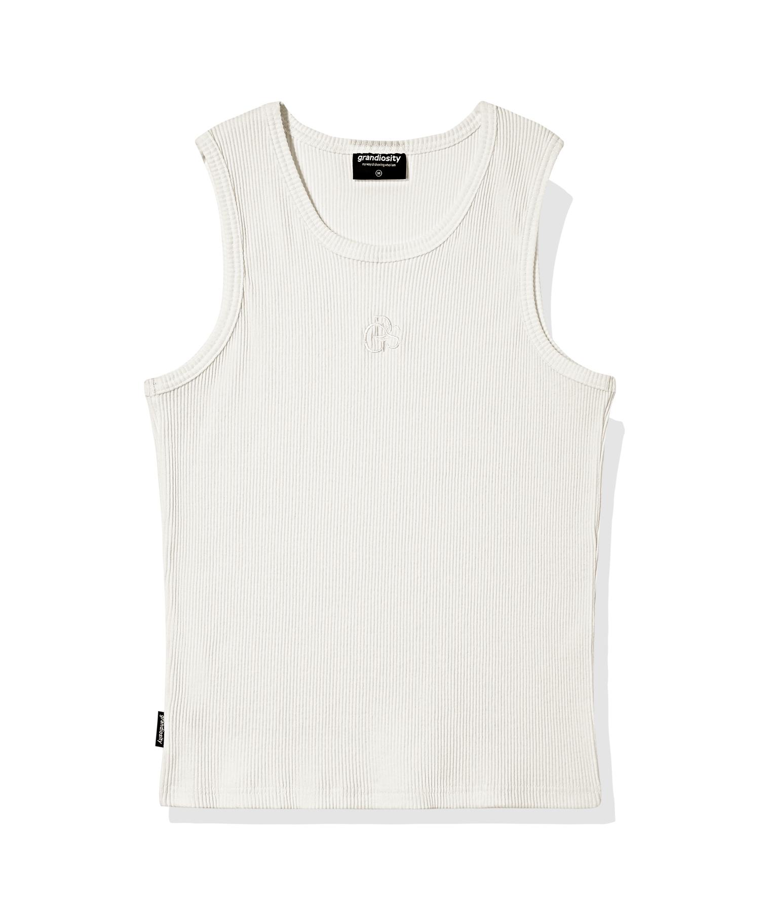 GRANDIOSITY Heavy Ribbed Muscle Fit Sleeveless