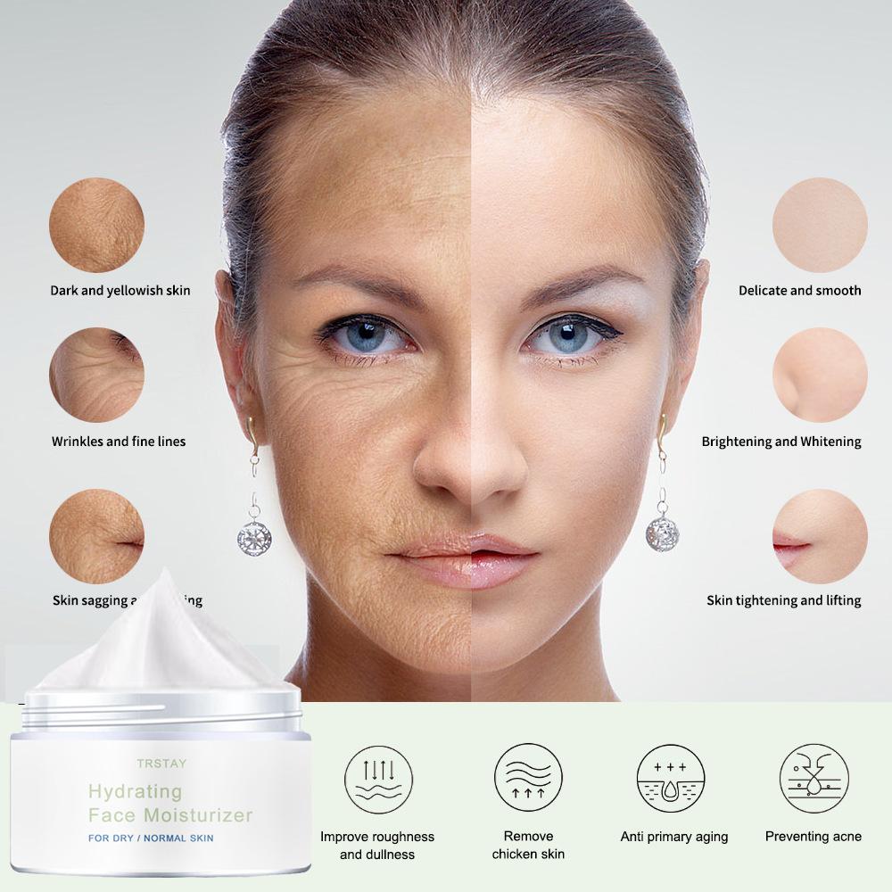 Facial Hydrating Moisturizer That Brightens and Firms Skin, Moisturizes the Skin and Reduces Dullness