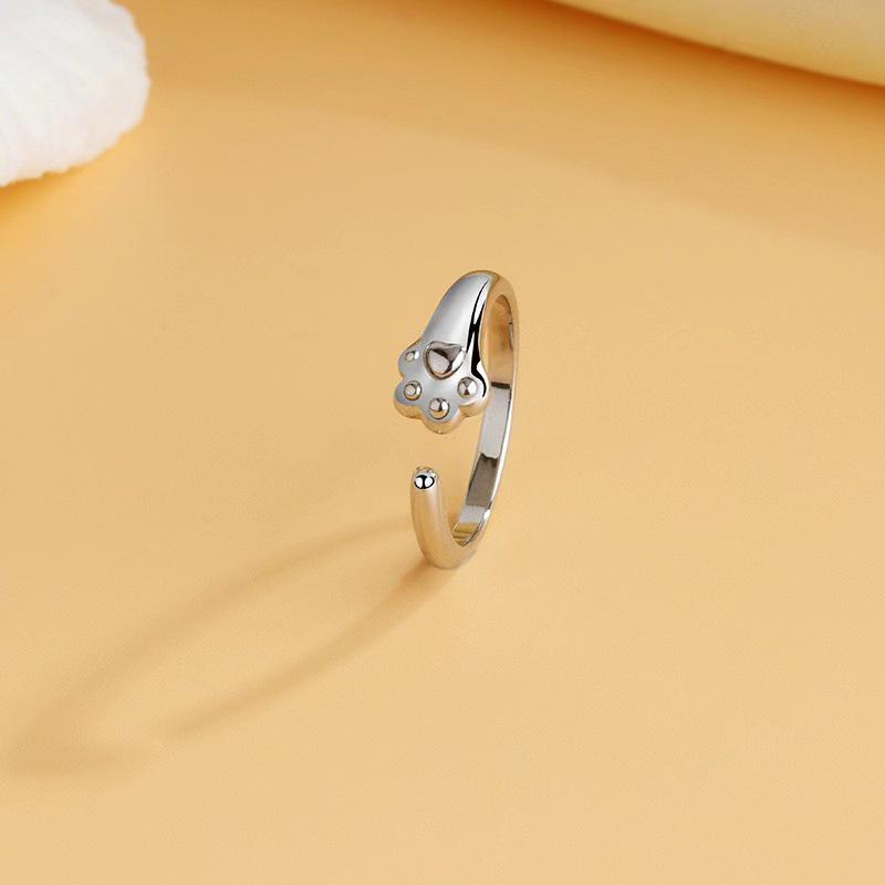 Unisex Cat Claw Open Rings - Fashionable, Simple Valentine’s Day Jewelry for Couples
