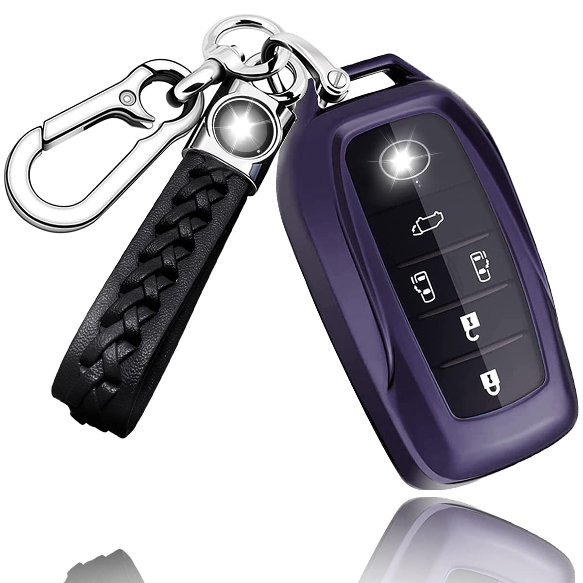 

Эксклюзив для поздней серии Alphard 30 Alphard Vellfire 30 серии поздний ранний чехол для смарт-ключа Toyota держатель для ключей крышка для ключей бизнес эксклюзив пылезащитный