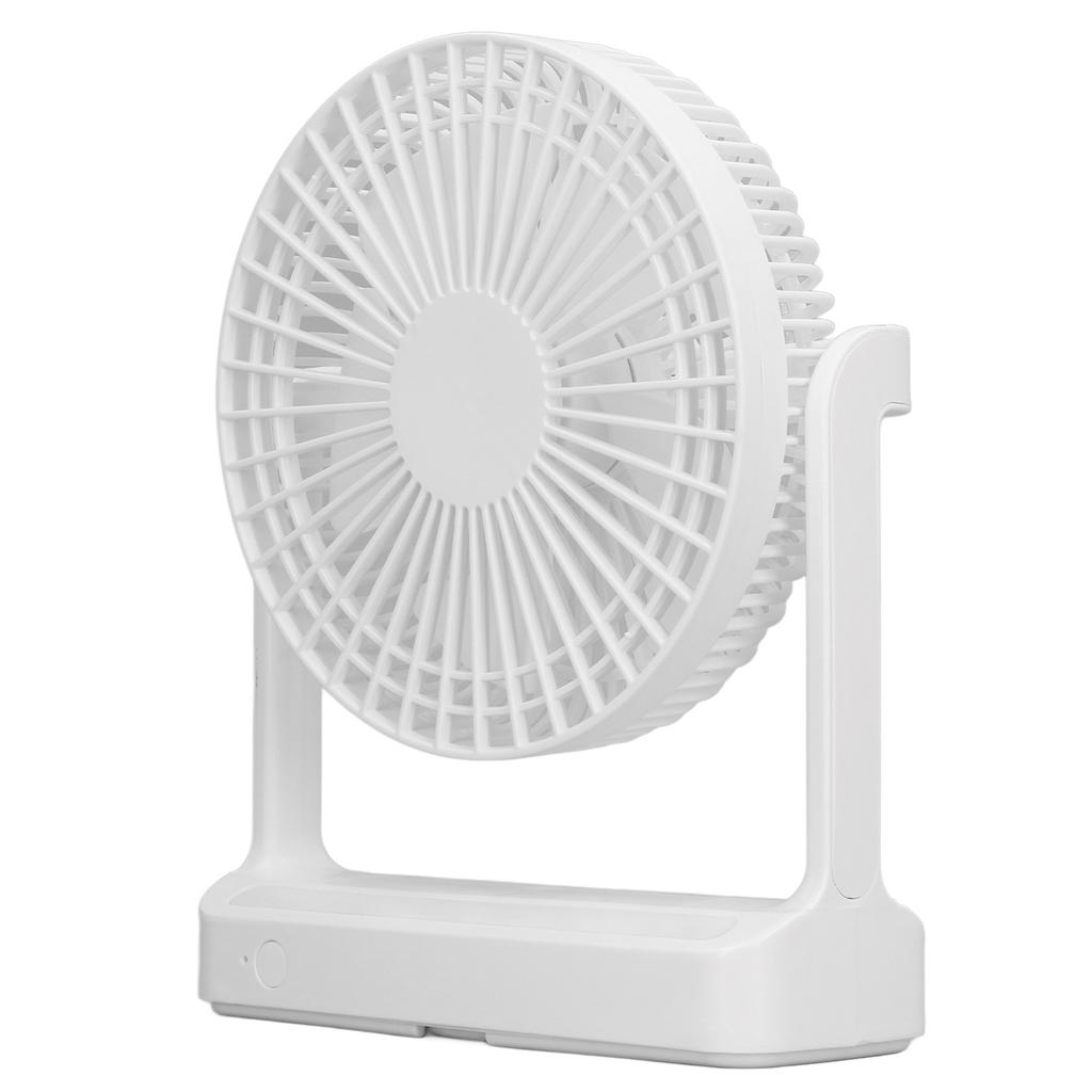 Portable Fan with Night Light Mini Desktop Fan Rechargeable Wall Mounted Hanging Fan for Home