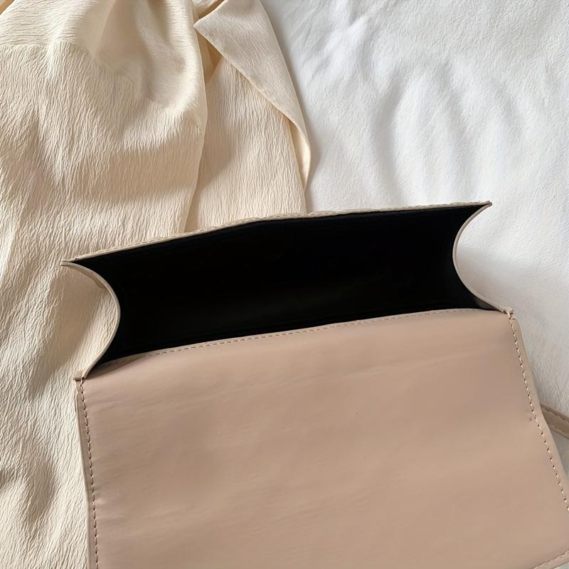 Trendy Crocodile Pattern Handbag, Top Ruched Handle Square Wallet for Women, Solid Color Textured Bag