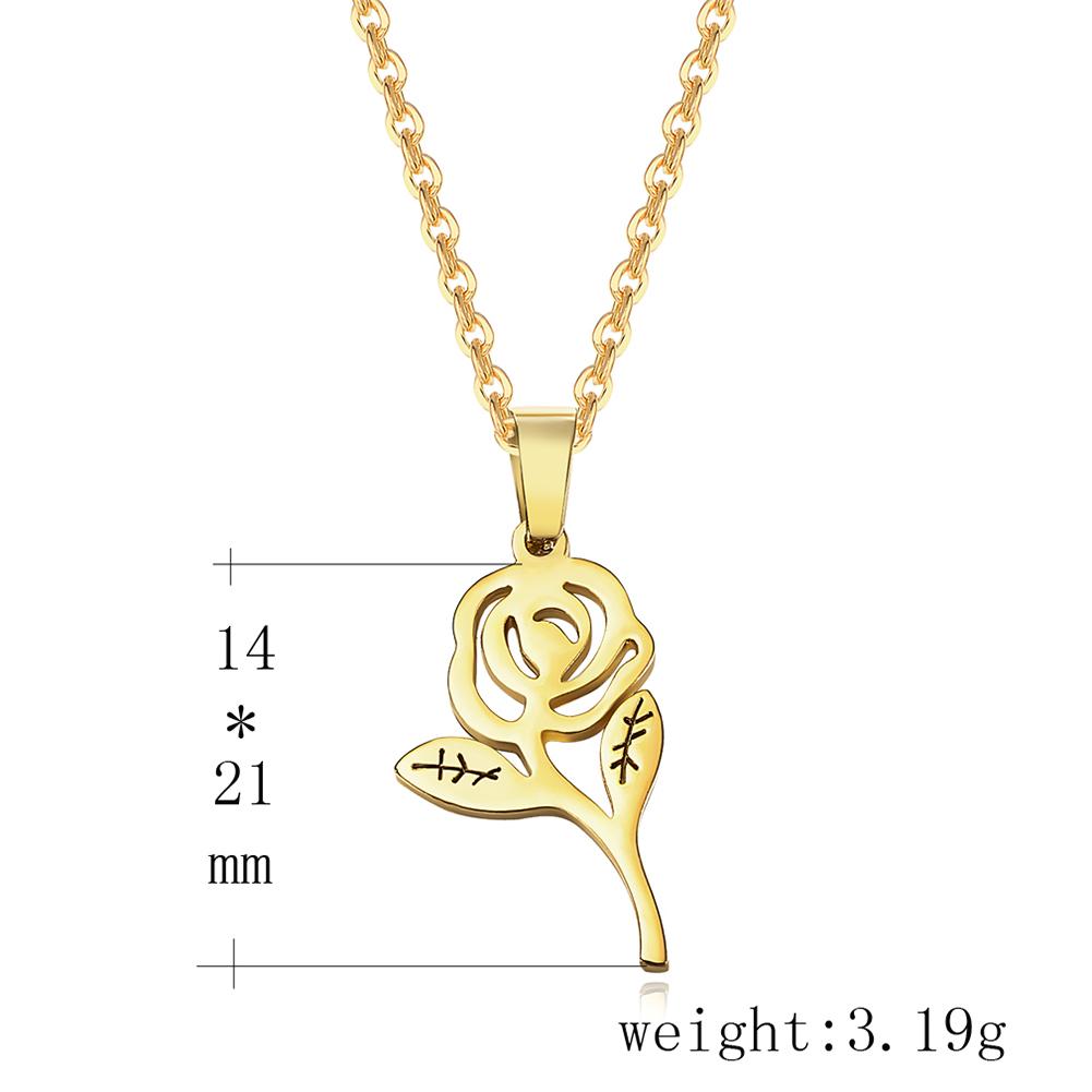 Gorgeous Women Rose Flower Ornament Set Necklace & Ear Stud Festival Birthday Gift Photo Props