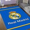 Real Madrid 3D Printed Decorative Home Floor Mat Soft Cartoon Fun Design Nonslip And Water Absorbent Perfect For Living Room Corridor Bedside Kitchen