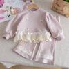 2pcs/set Children's Sets Girls Long Sleeve Spring  Autumn Sweet Trendy Casual Outfit for Baby Girls Kids Fashion Collection
