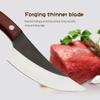 5.5 Inch Butcher Knife Handmade Forged Chef Cooking Kitchen Knives BBQ Tool Gift Leather Sheath