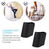 4Pcs Ladder Non Feet Rubber Ladder Accessories Replacement Ladder Cushion Extension Step Ladder Cushion Cover Replacement