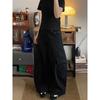 American Vintage 2000s Style High Waist Brown Jeans Pants 2025 Summer Women's Baggy Y2K Wide Leg Denim Trouser Female Clothes