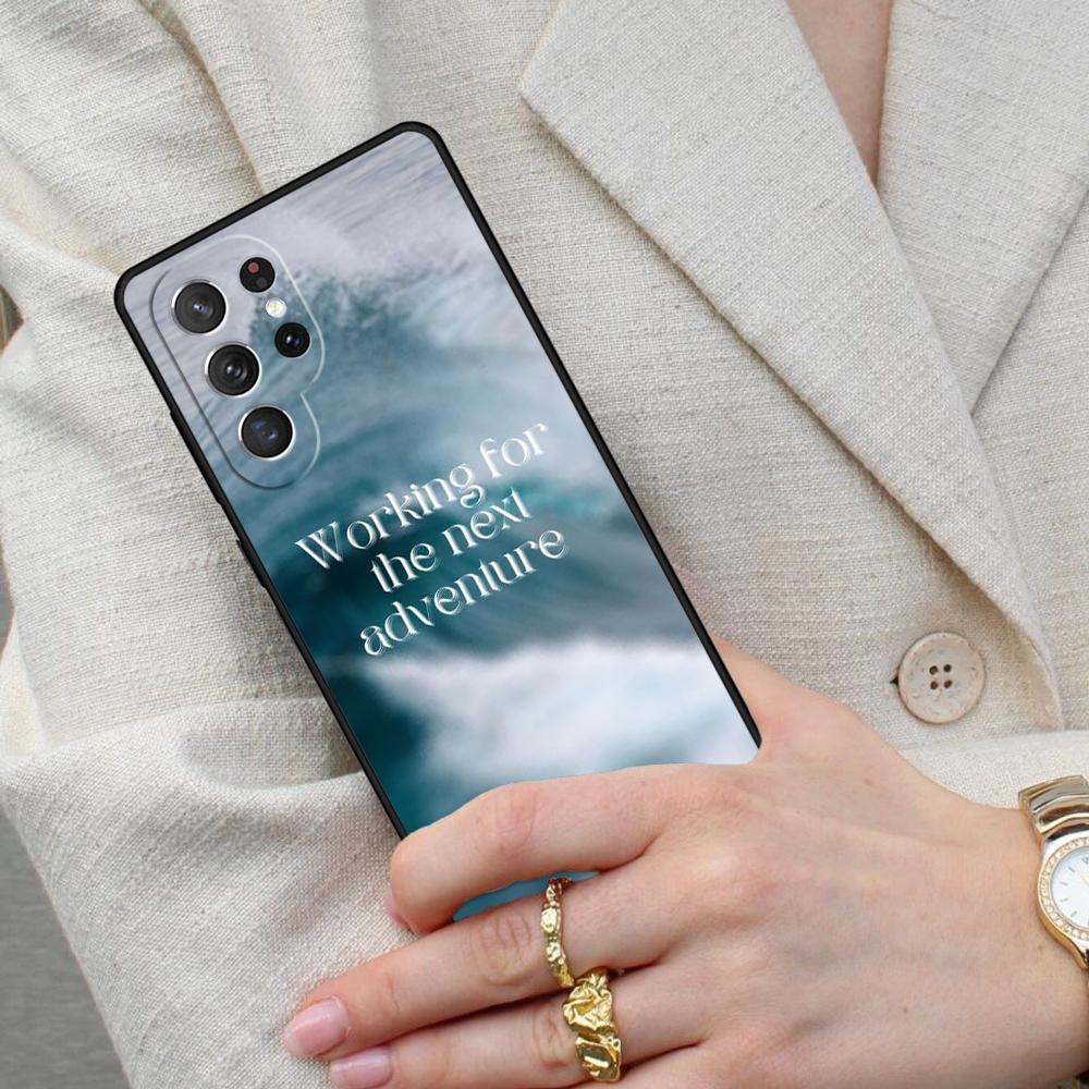 To the Next Adventure Cell Phone Case for Samsung Galaxy S26 Ultra S25 S24 S23 S22 S21 S20 Note10 Cover