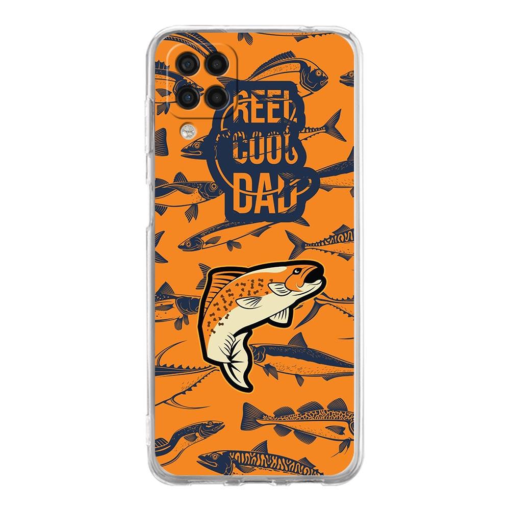 

Soft TPU Cover for Samsung Galaxy A25 A23 A22 A52S A31 A72 A73 A17 A07 A13 A11 5G Transparent Phone Case Hunting Fishing Man Bag for Samsung A13 5G