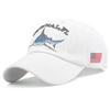 Hot-Selling Shark Embroidered Baseball Cap for MeninsTrendy Fashion Sunshade Sunscreen Baseball Cap Unique Niche