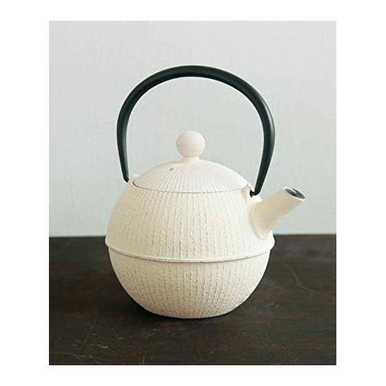 [Afternoon Tea Living] AfternoonTea LIVING Teapot Nanbu Ironware Teapot Temari White
