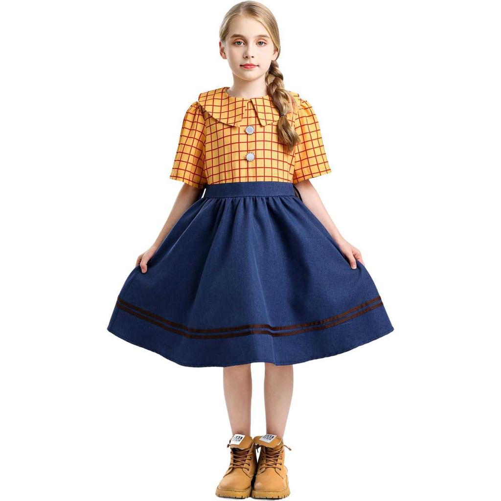 Cosplay Halloween children's costumes Toy Story Trish cosplay costume show full set