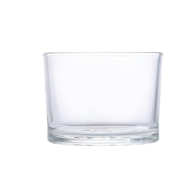 Elegant Transparent Glass Aroma Candle Holder