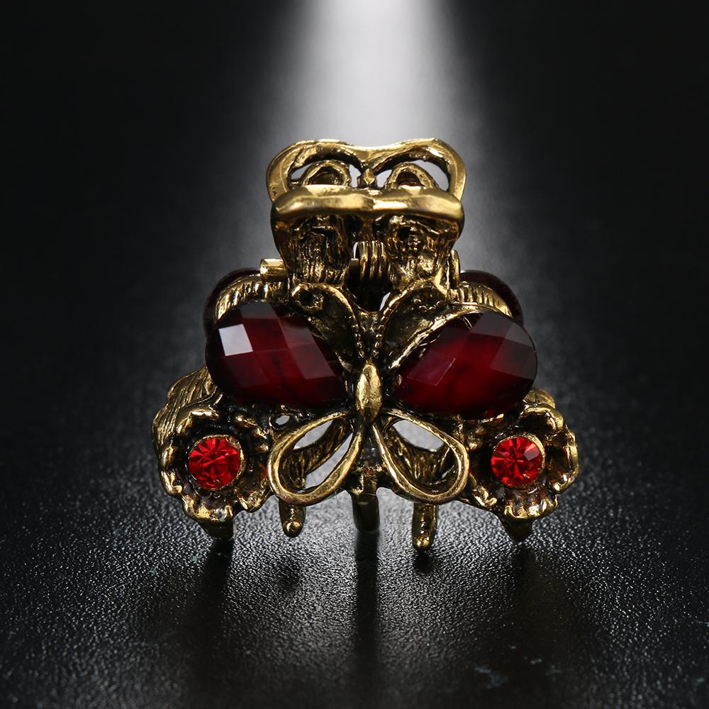 Ladies Gifts Women Girls Mini Butterfly Hair Clip Claw Jewelry Resin Hairpins