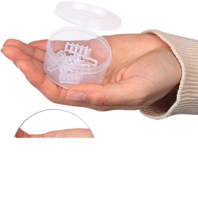Mini Silicone Anti-Snoring Nose Clip – Portable, Soft, Ventilated Snoring Solution