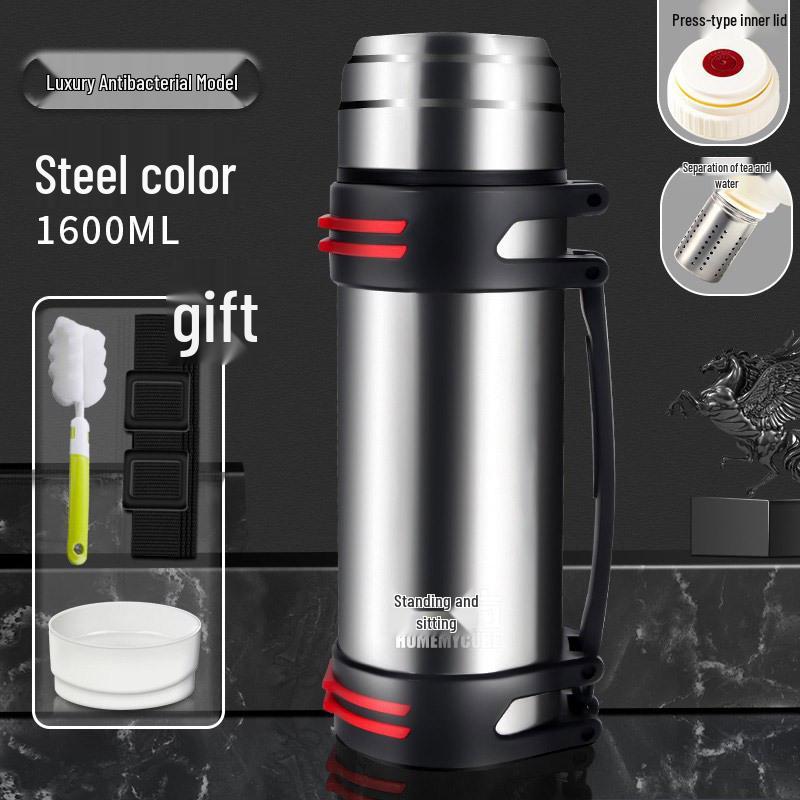 Large Capacity Stainless Steel Thermal Mug for Outdoor and Car Travel