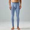 Xibin Seobean Men's Warm Low-Waist Thin Trousers - Comfortable Base Layer for Autumn/Winter