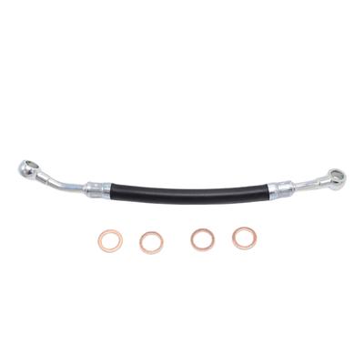 Oil Supply Line Hose 11361705532 for E36 E46 Replacement Auto Engine Oil Line Feed Hose with Seal Washers