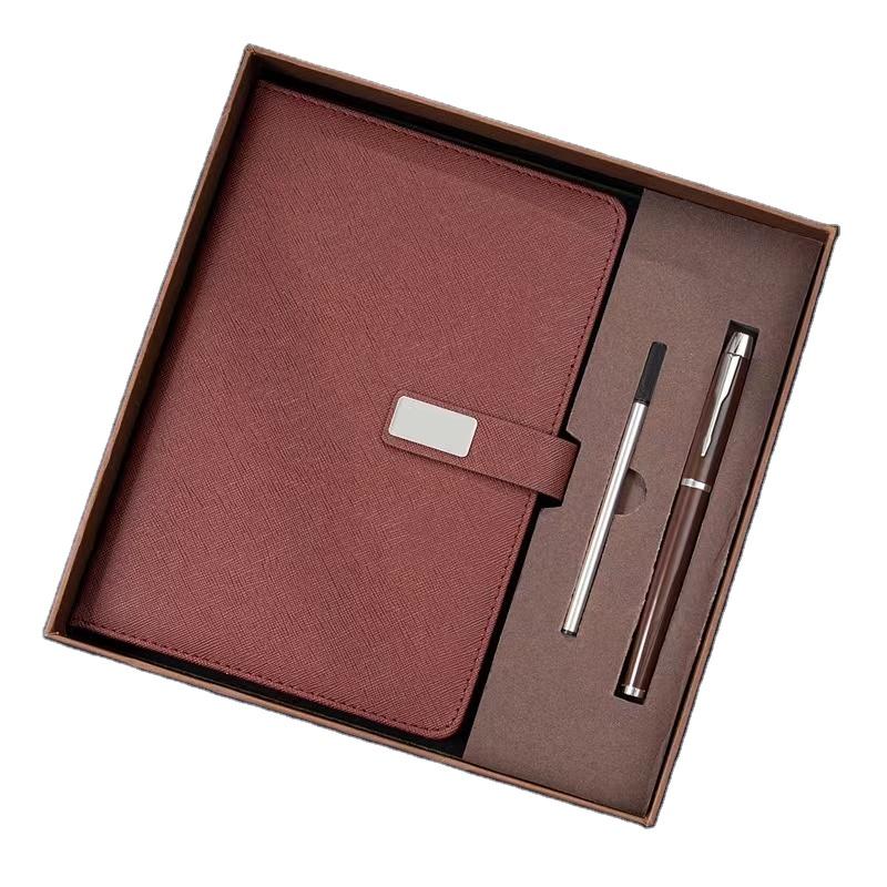 Luxurious Office Notebook Set Fashion Upscale Business Gift Notebook Business Pen Set Festival Creative Gift Box Party Gift